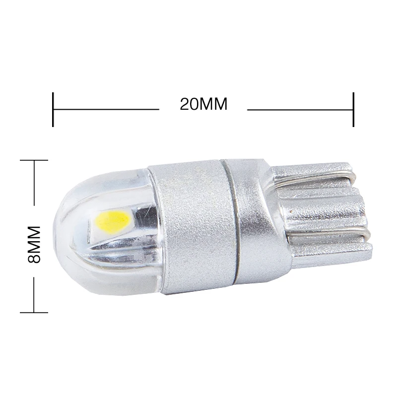 10 шт. T10 w5w фонари для освещения номерного знака