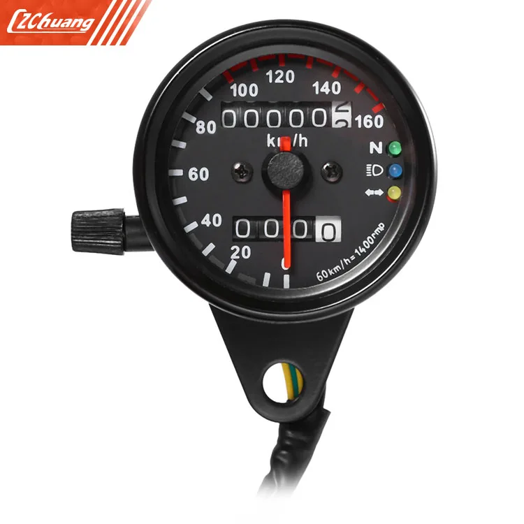 12 В мотоцикл спидометр LED Подсветка световой сигнал мотоцикла одометром|odometer