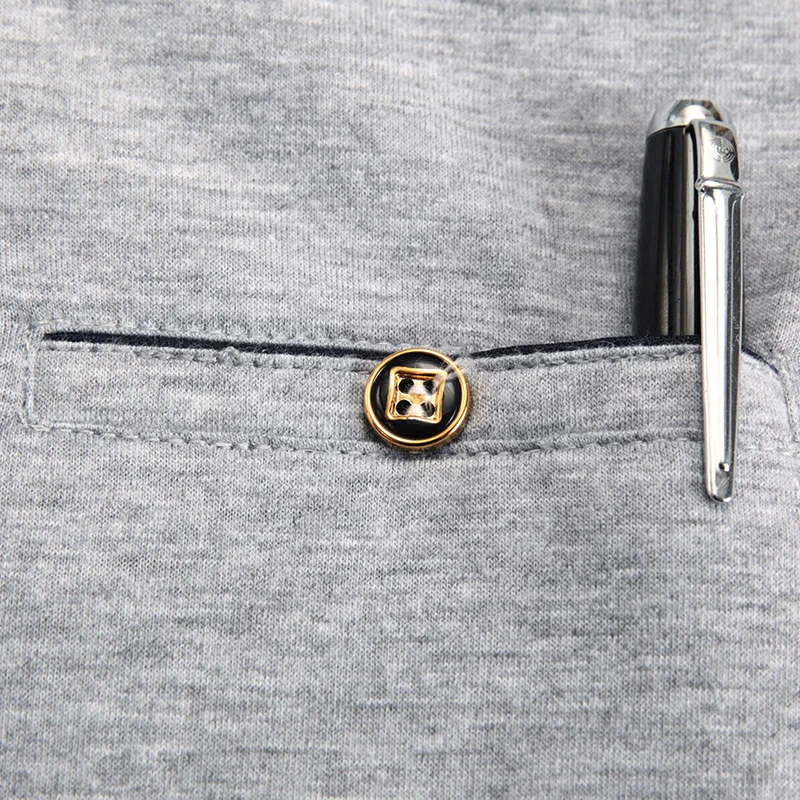 Хит 2019 настоящая рубашка поло с карманом для бодибилдинга короткий рукав Мужская