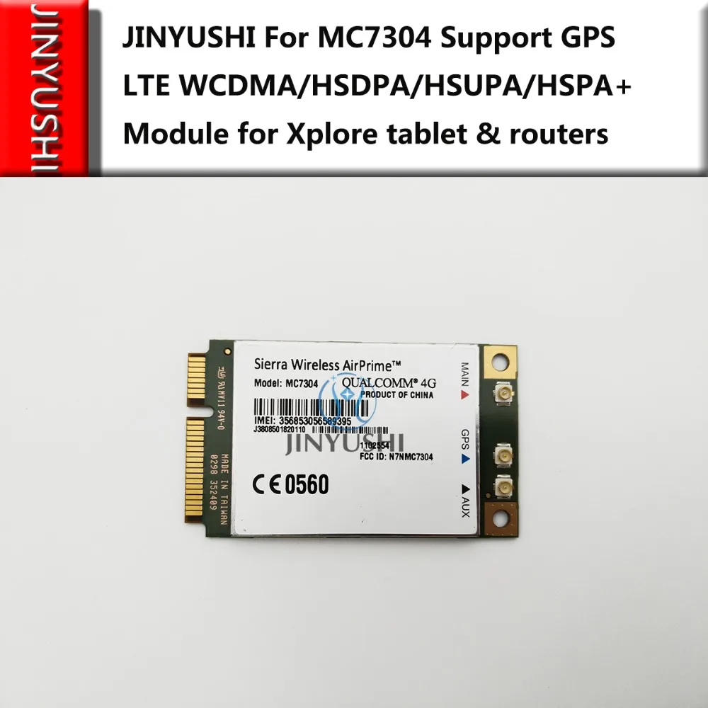 

Free Shipping MC7304 100% NEW&Original Support GPS LTE WCDMA/HSDPA/HSUPA/HSPA+ Module for Xplore tablet & routers in stock