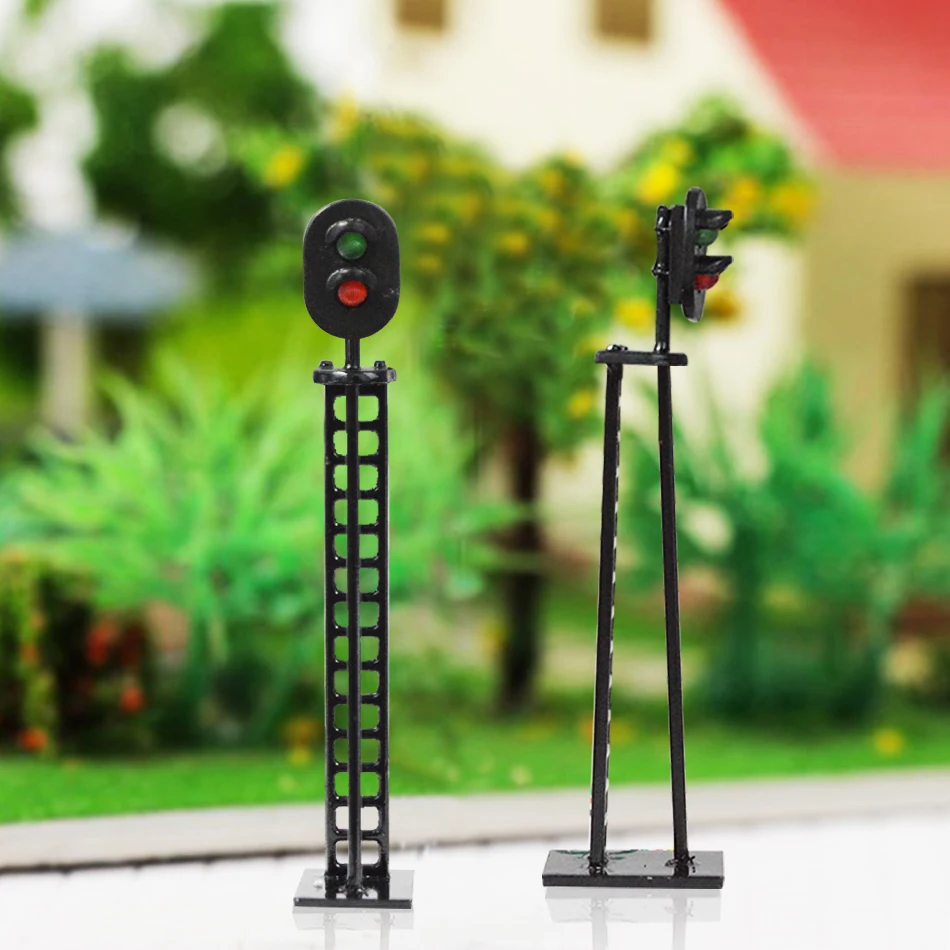 traffic signal light HO scale Model Railway& Building Layout traffic signal LED lights 12V Led Model