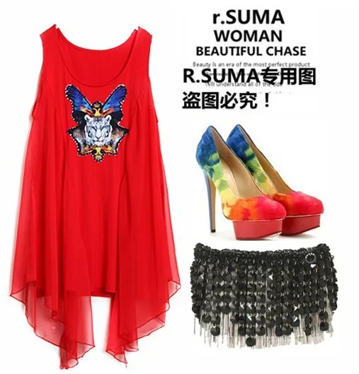 2017 летняя Новинка Женская свободная жилетка расшитая вручную бисером с головой