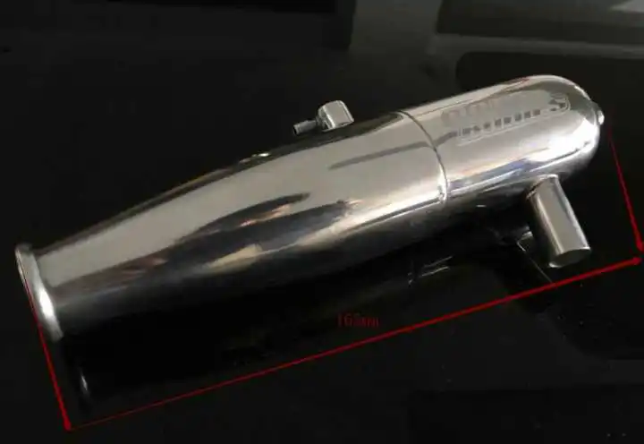 1/8 Горячие кузова внедорожник NITRO двигатель багги настроенная выхлопная труба