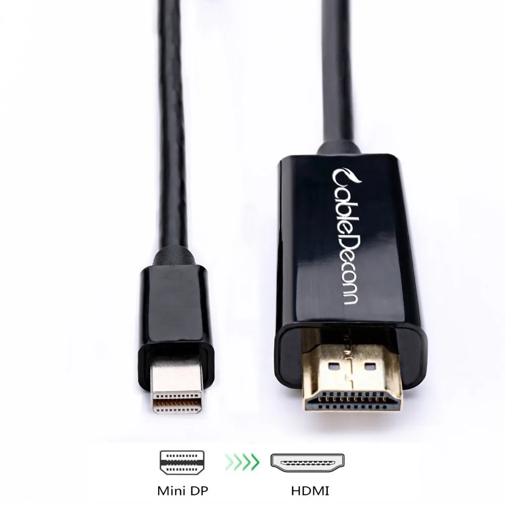 Адаптер Mini Displayport male HDMI кабель 4K для MacBook Air Chromebook| |