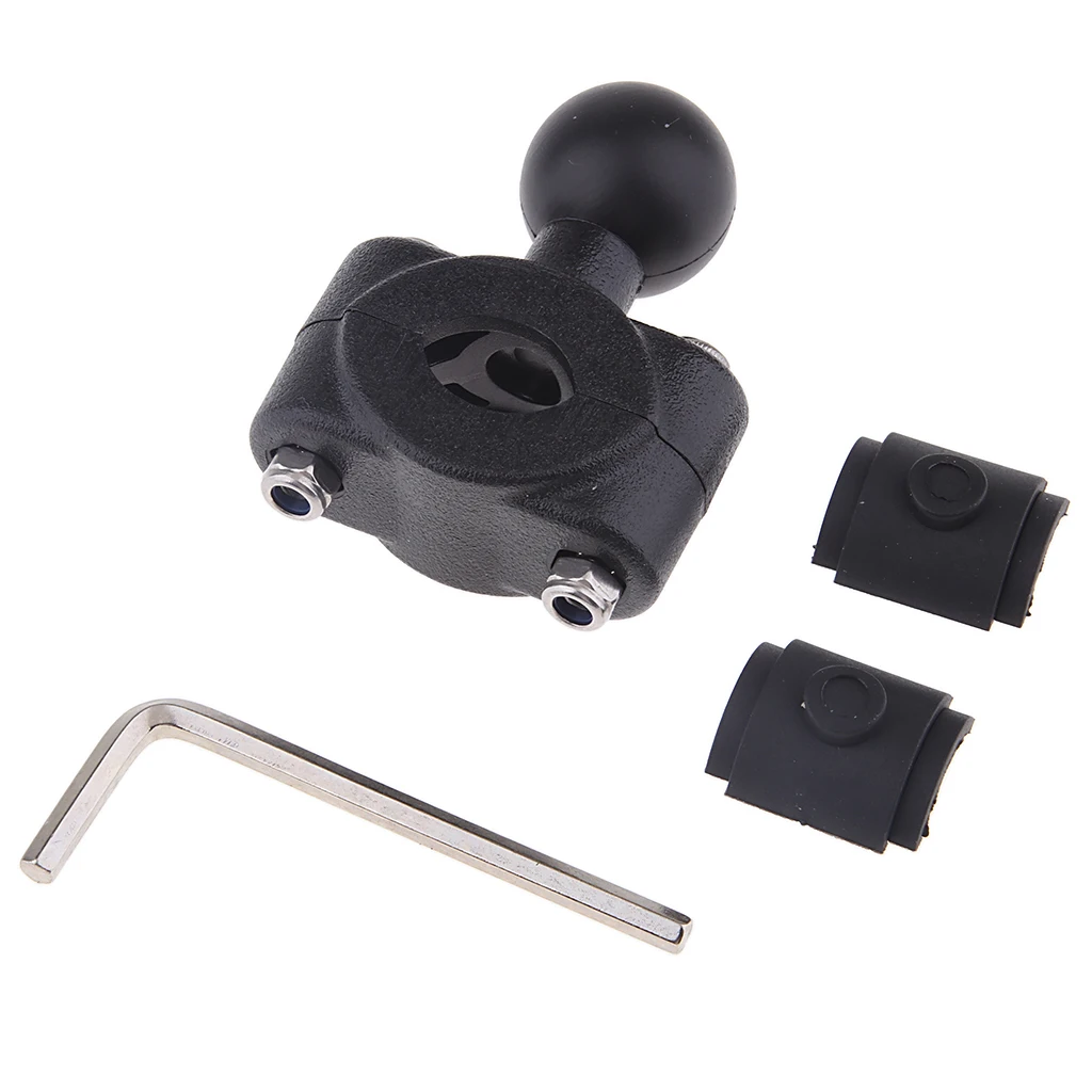 

17mm Socket Arm 1-Inch Ball Adapter Clamp for Motorcycle Mobile Phone Holder