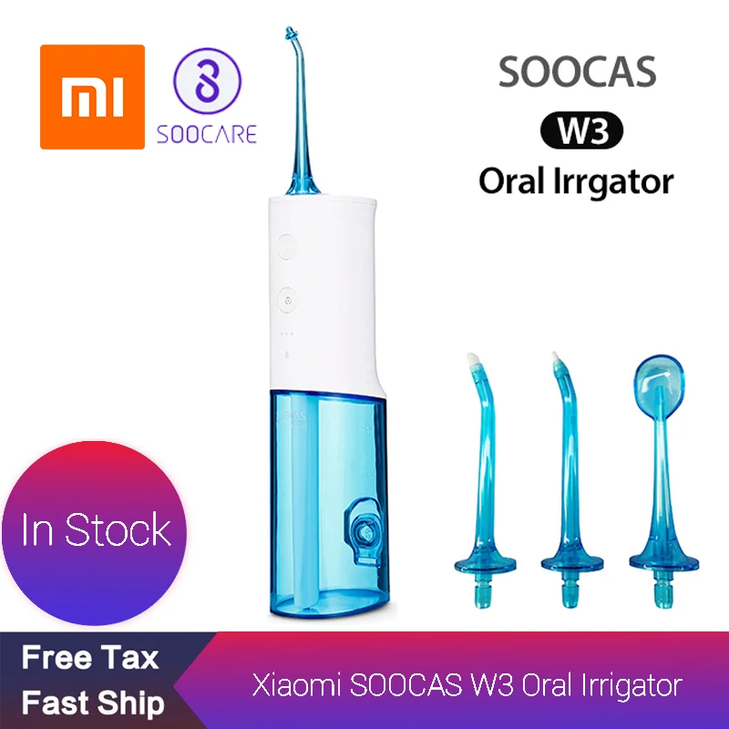 SOOCAS W3 ирригатор для полости рта портативная водяная Стоматологическая струйная