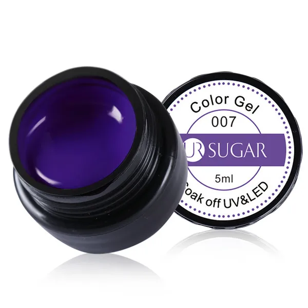 Color 007 Ur Sugar, 5 мл, гель для краски, чистый, для ногтей, УФ, светодиодный, краска, гель, золото, серебро, жемчуг, блеск, для ногтей, маникюр, гель, лак, лак - Цвет: Color 007