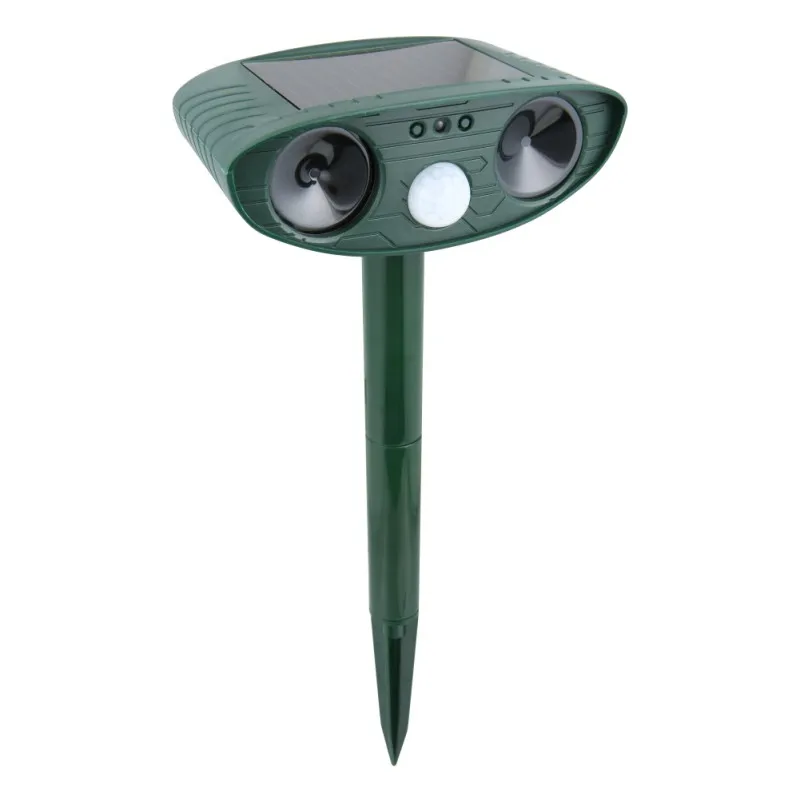 Ультразвуковой отпугиватель животных на солнечной батарее с пассивным