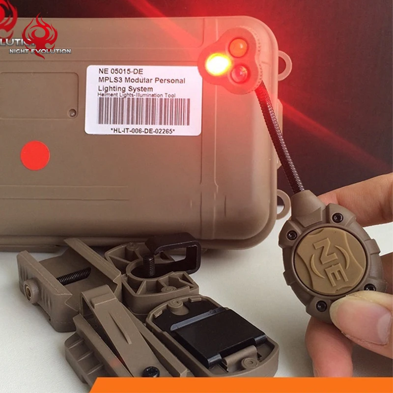 Ночь Эволюция Airsoft Принстон Tec MPLS3 освещение Системы тактический зеленый красный