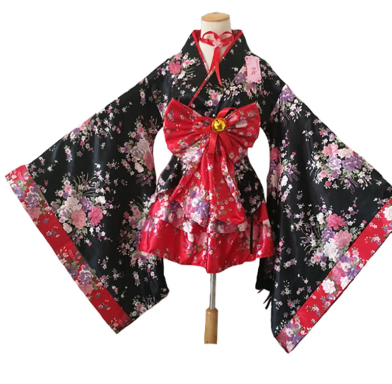 Женский сексуальный костюм сакуры из аниме японское кимоно винтажный