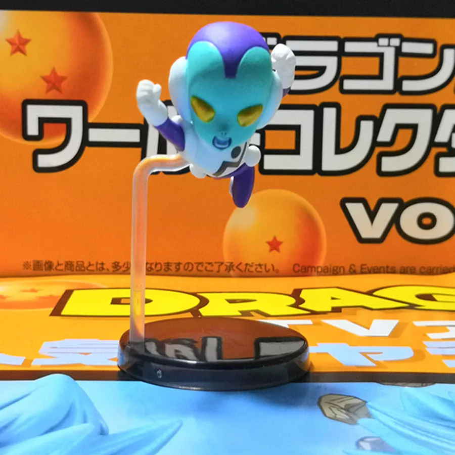 8X5 см 6 стилей Dragon Ball Z Goku Vegeta Birus Fliesa King WCF фигурка &quotDragon Ball&quot игрушка для мальчиков