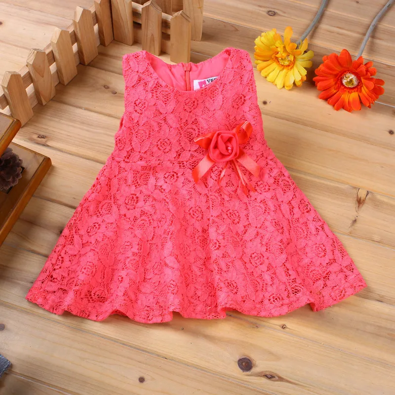 Rorychen фирменные платья для девочек платье принцессы с цветами младенцев вечерние - Фото №1