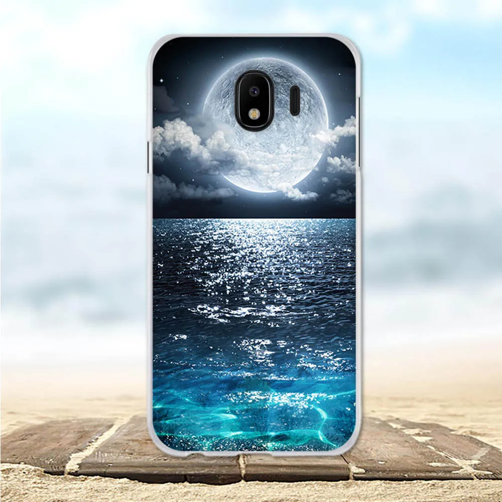 Чехол для Samsung Galaxy J3 J4 J6 J8 2018 силиконовый роскошный чехол 3D милый цветок