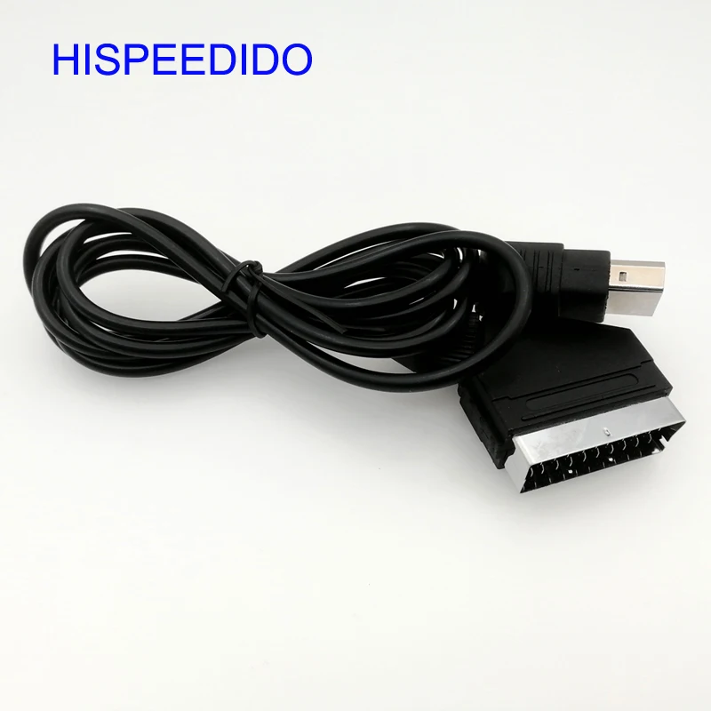 HISPEEDIDO 1.8M/6FT 24Pin RGB Scart AV кабель провод аудио-видео разъем для консоли XBOX Classic.