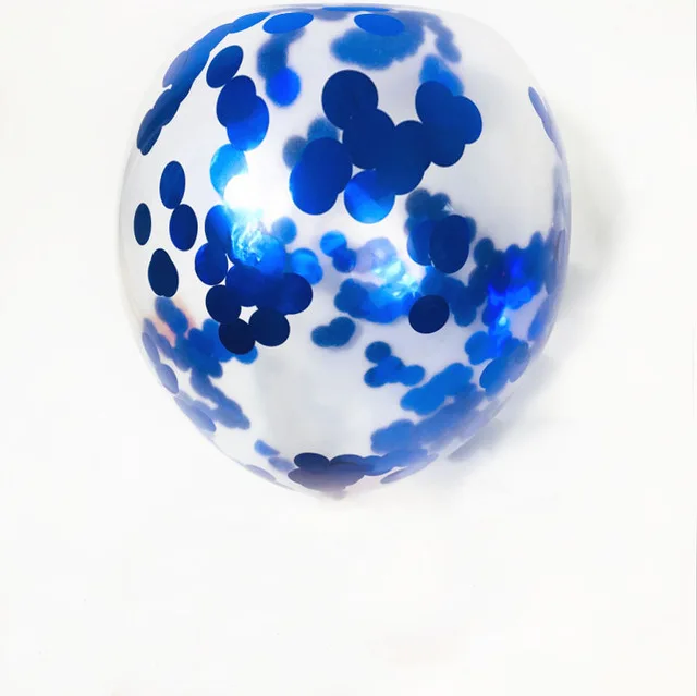 5pcs 12inch blue Летняя Вечеринка пончик мороженое тема украшения для кексов тарелка сотовый флаг с мячом коробка конфет набор день рождения, детский душ вечерние поставки - Цвет: 5pcs 12inch blue