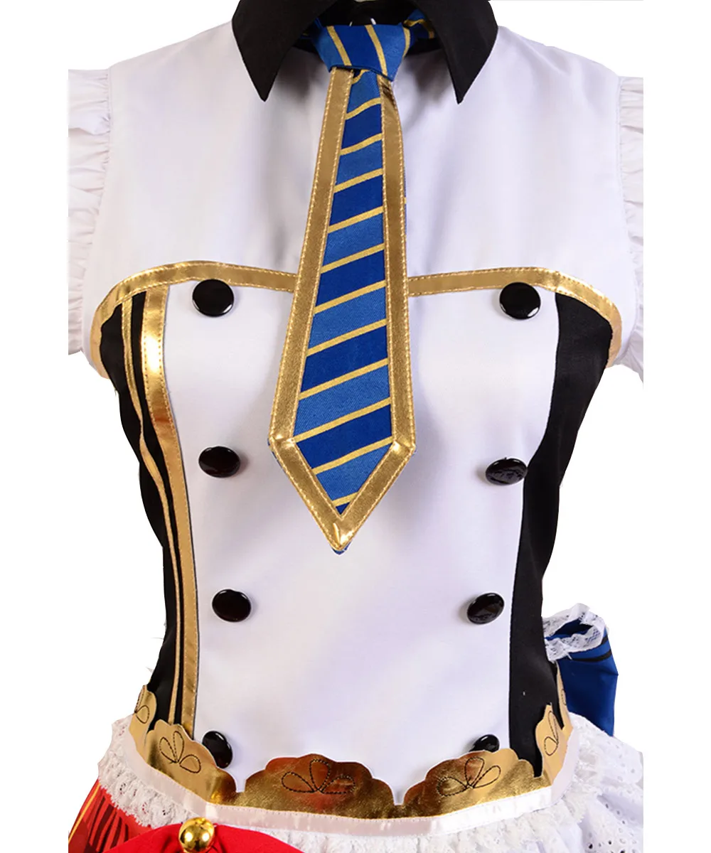 Женский карнавальный костюм для косплея Love Live Maid Rin Hoshizora вечерние костюмы на