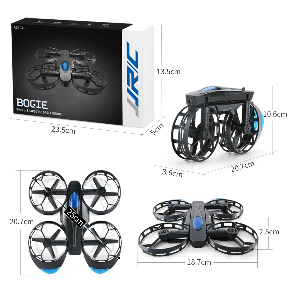 2018 JJR/C JJRC H45 колесо тележки в форме селфи RC вертолет 720P WiFi FPV Дрон с высоким режимом