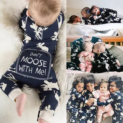 Fashion Baby Romper Infant Newborn Bebes Boy Girl Clothes Autumn Winter Long Sleeve Christmas Moose Jumpsuit Rompers | Мать и ребенок