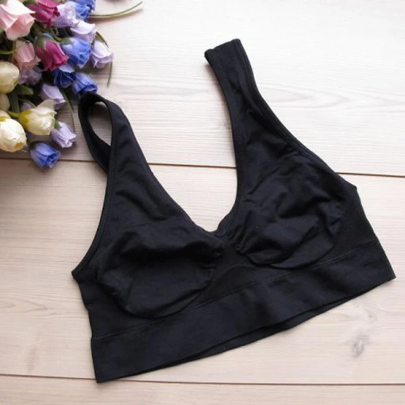 Женский спортивный бюстгальтер с чашками пуш ап|Майки| |