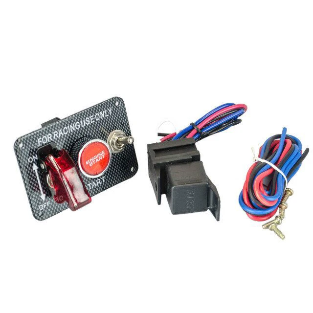 Набор переключателей электроники для гоночного автомобиля кнопочный