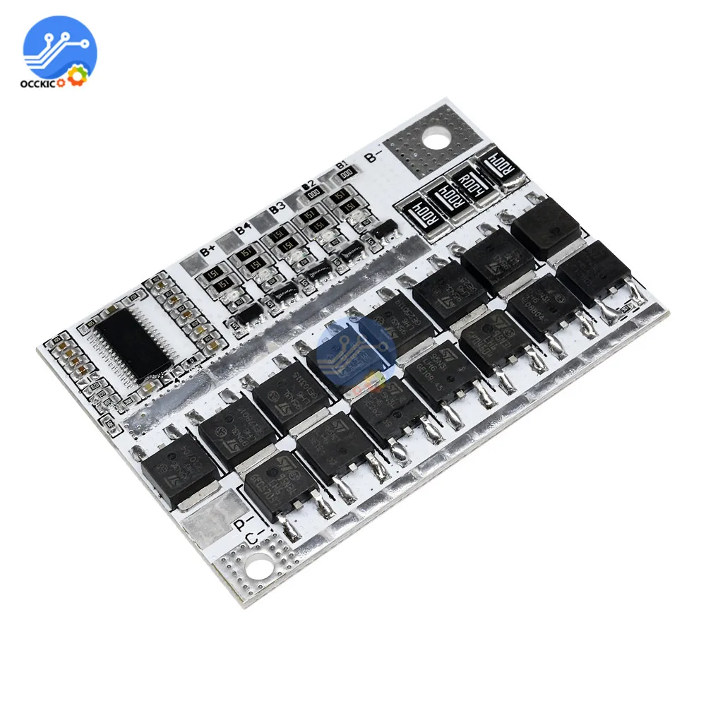 BMS 3S 4S 5S 12V 16,8 V 21V 100A 18650 литиевая батарея защита плата заряда 18650 перезаряжаемая батарея PCB BMS плата