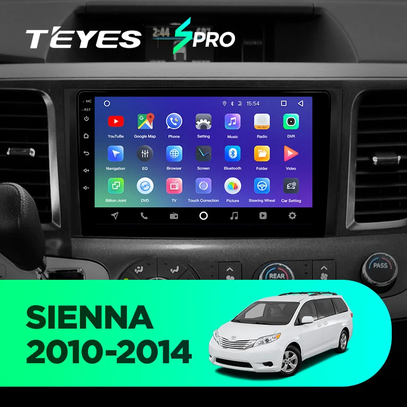 TEYES SPRO для Toyota Sienna 3 2010- XL30 автомобильный Радио Мультимедиа Видео плеер навигация gps Android 8,1 аксессуары седан нет