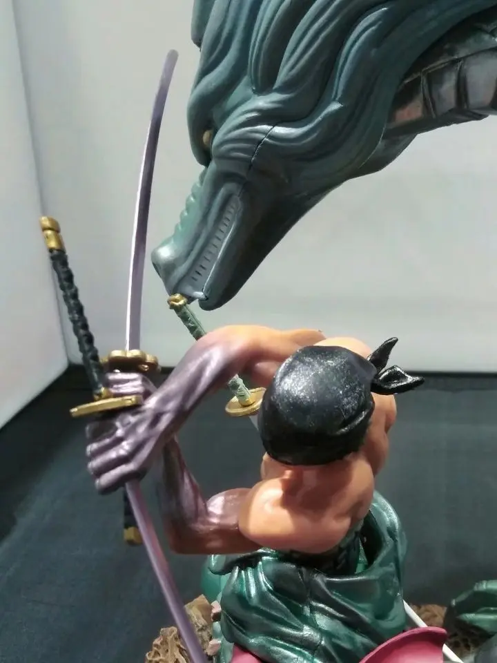 Аниме one piece GK Roronoa Зоро Дракон Боевая версия. ПВХ фигурка Коллекция Модель игрушки