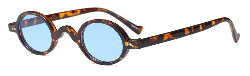 Leopard Blue SHAUNA классические украшения ногтей женские маленькие овальные солнцезащитные очки ретро мужские леопардовая оправа прозрачные синие линзы очки UV400 - Цвет линз: Leopard Blue