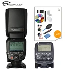 Беспроводная вспышка YONGNUO YN600EX-RT 2,4G HSS 18000s Master Flash Speedlite для камеры Canon 600EX-RT YN600EX RT + фотовспышка + софтбокс