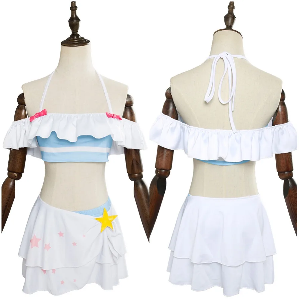 

Fate Extella Link Astorfo Cosplay Adult Women Sailor Swimsuit Costume Halloween Carnival Cospaly Costumes