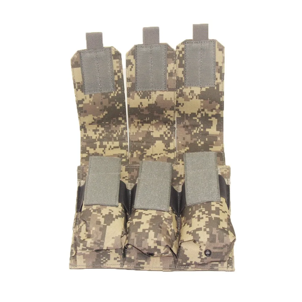 Высокое качество нейлон molle тактический, тройной подсумок для охоты на открытом воздухе аксессуары Mag сумка Военная Amry Magainze держатель