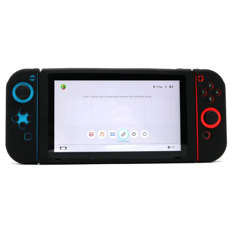 Для nintend переключатель крышки силикона Сплит игровой консоли ручка soft shell игры