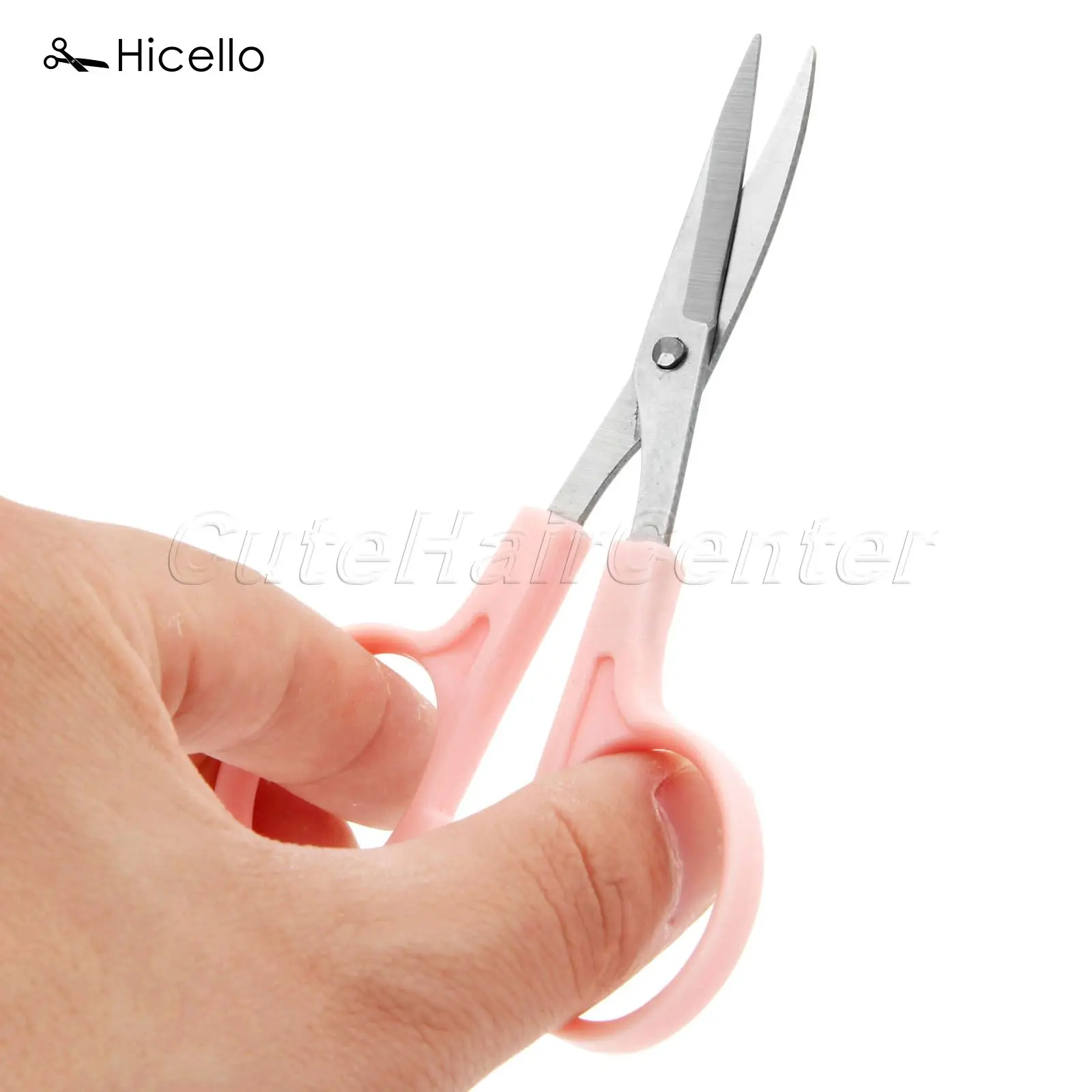 Hicello 1 шт. нержавеющая сталь нитеобрезатель вышивка ножницы изогнутые лезвия ножниц портной Обрезка вышивки крестом «ножницы»