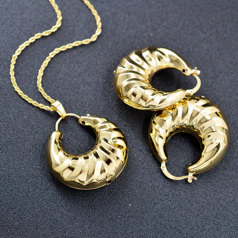 ZEA Dear Jewelry хит продаж сердце набор украшений для женщин серьги ожерелье подвеска