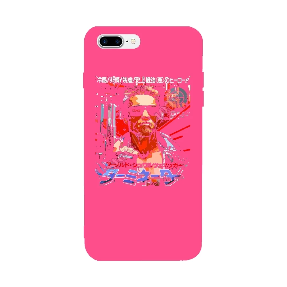 Newest Movie Terminator For Iphone 6S 6 7 8 Plus Case Soft TPU Colorful Anti-Knock Covers X |