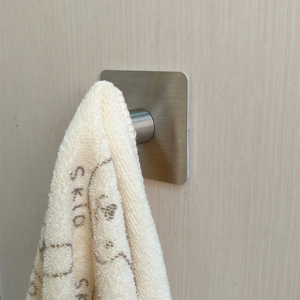 3 м наклейка клейкие крючки из нержавеющей стали настенные двери одежда пальто