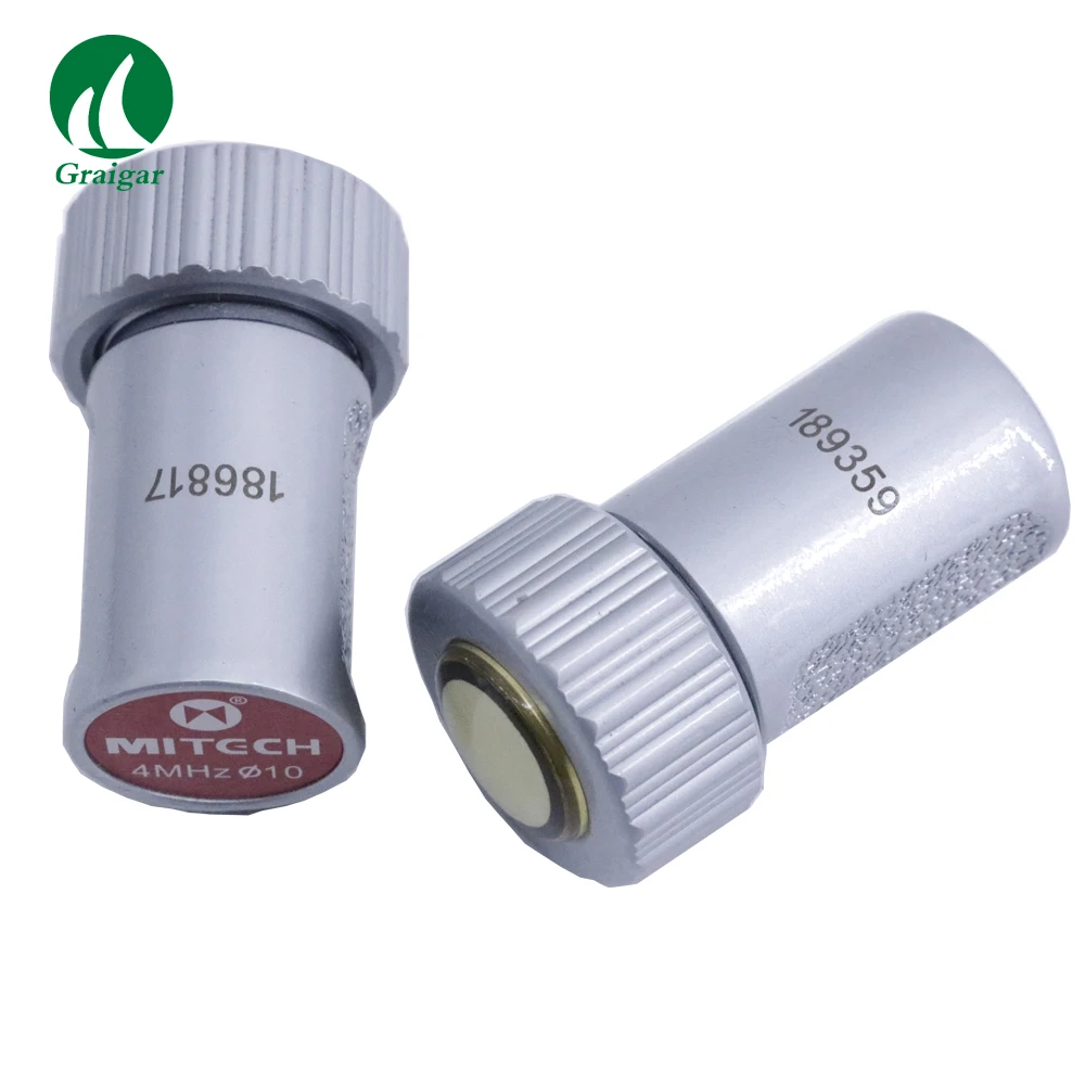 MITECH 4 МГц 10 мм датчик прямого луча ультразвуковой дефектоскоп 2 шт./лот |