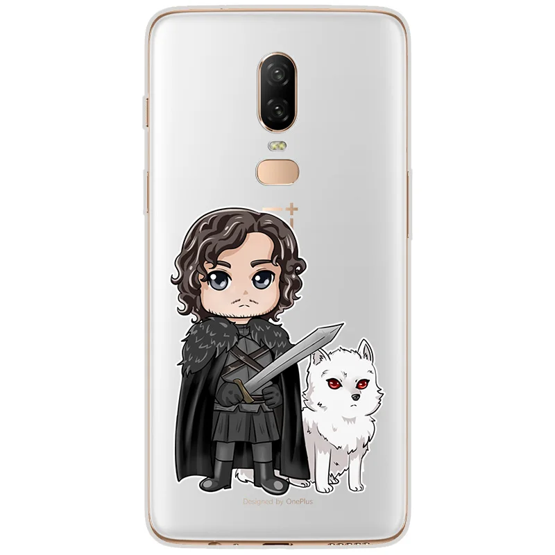 ciciber Cover For Oneplus 6T 5T Phone Cases 1+6T 1+5T Fundas Capa Coque Soft Silicone TPU Game Of Thrones Shell Capinha |