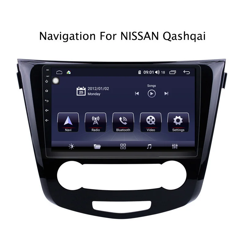 10 1 &quotAndroid 8 core 4G ram 64G rom gps навигация автомобильное радио для Nissan Qashqai X Trail 2016 2018 с