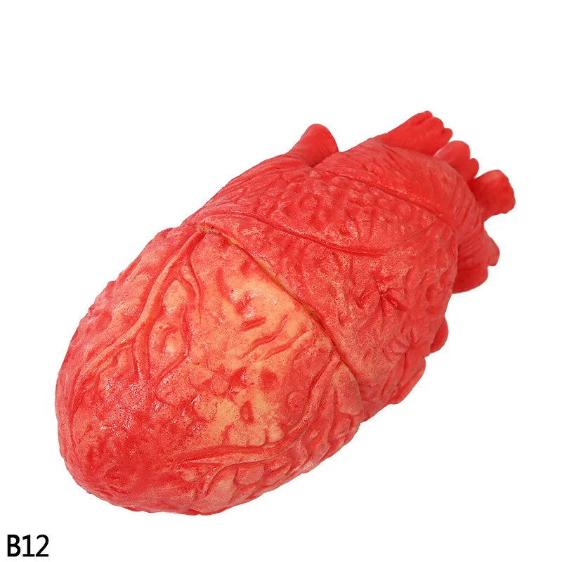 B12 DIY Кровавые Поддельные руки палец ноги сердце для хэллоуина украшения остаточные конечности реквизиты дом с привидениями вечерние ужас макет - Цвет: B12