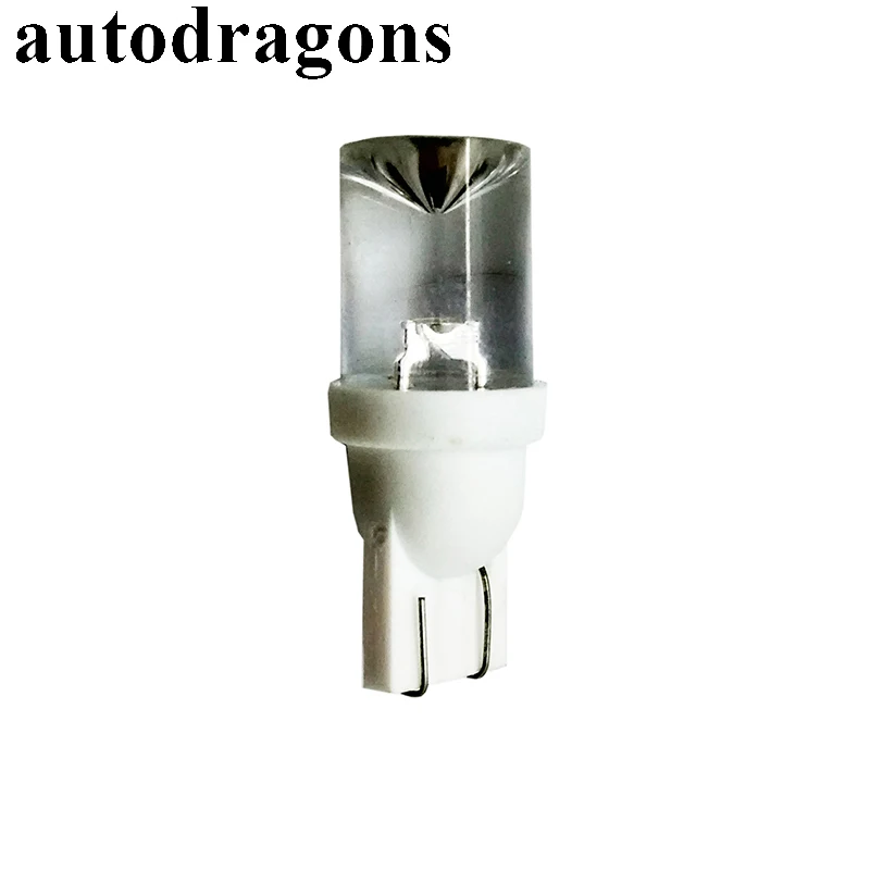Autodragons Горячие продукты прозрачный 6 В 6,3 В без ореолы пинбол светодиодные фонари#555 Клин вогнутая пинбол led flipper светодиодные лампы