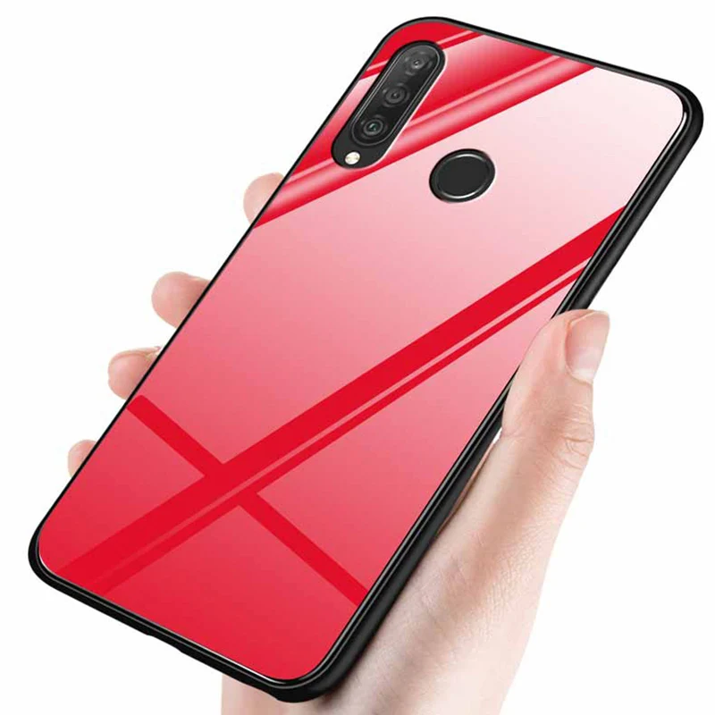 Для Hauwei Nova 4e чехол 6 15 &quotзвездная звезда закаленное стекло + TPU Край тонкий жесткий