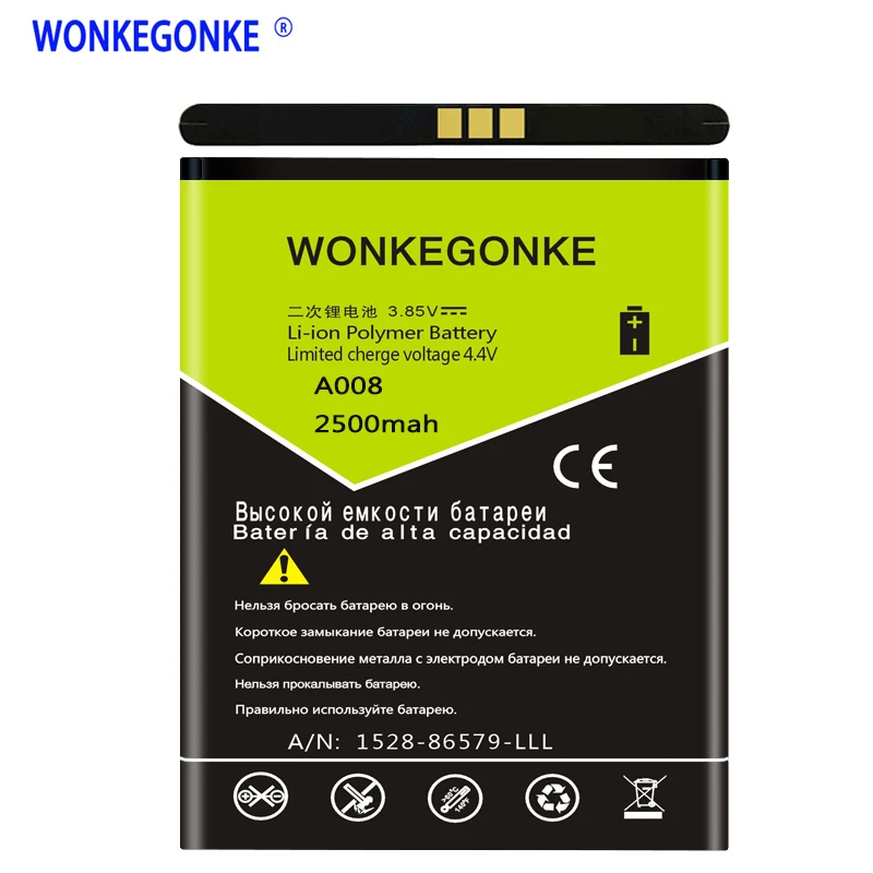 WONKEGONKE для Gooweel A008 аккумулятор сотового телефона высококачественные