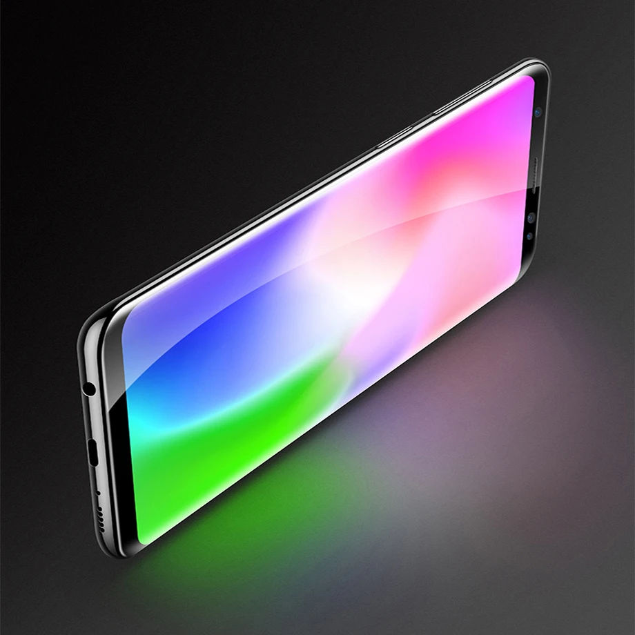 6D полное изогнутое 5D закаленное стекло для samsung Galaxy S8 S9 Plus 3D Защитная пленка