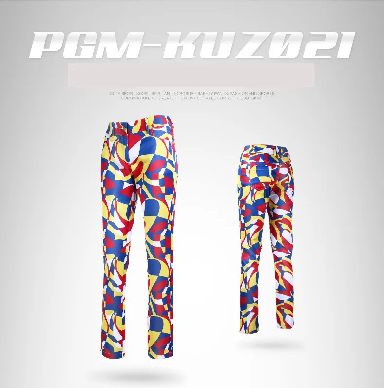 2018 новые летние штаны для гольфа женские дышащие спортивные с принтом