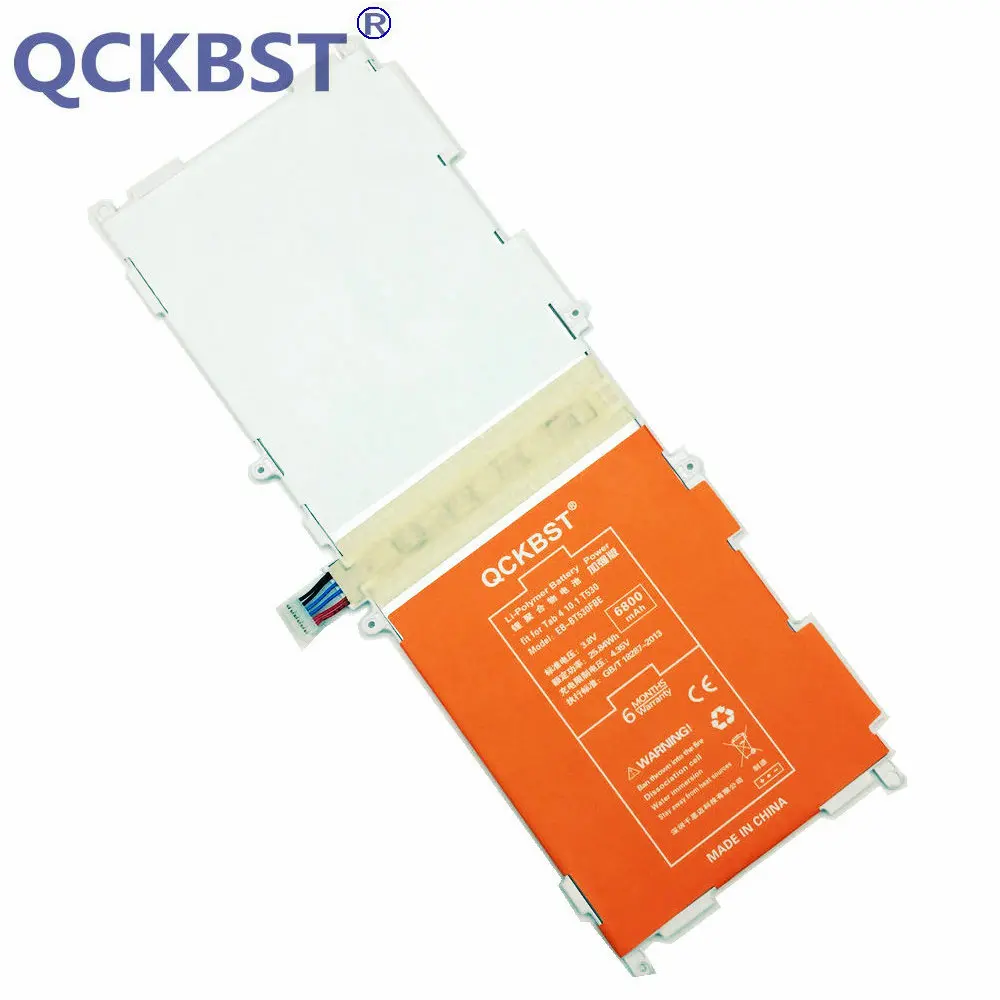 Сменный аккумулятор QCKBST для Samsung GALAXY Tab 4 T530 T531 T535 планшета 6800 мАч с аккумулятором