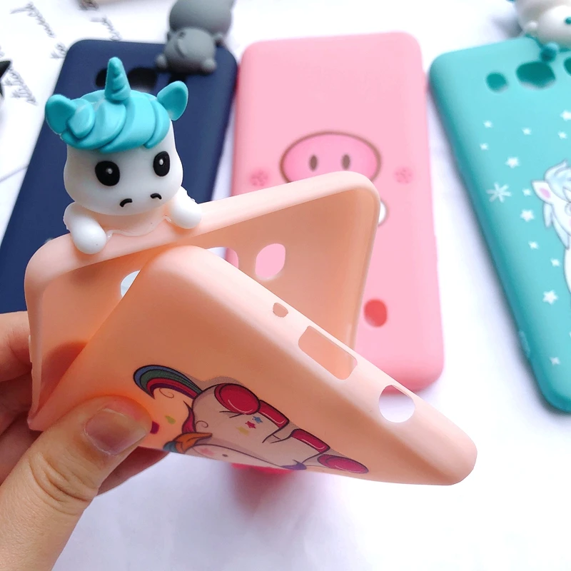 J3 J5 J7 3D чехол на samsung Galaxy J5 чехол Etui кавайный проект "Медвежонок" Единорог "силиконовый чехол для принципиально samsung J3 J5 J7 чехол