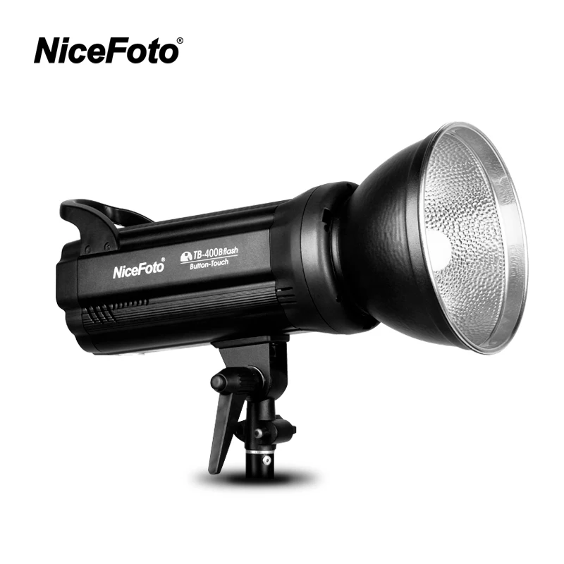 NiceFoto TB 400B 400W студийная вспышка с быстрым временем переработки|Фотографическое