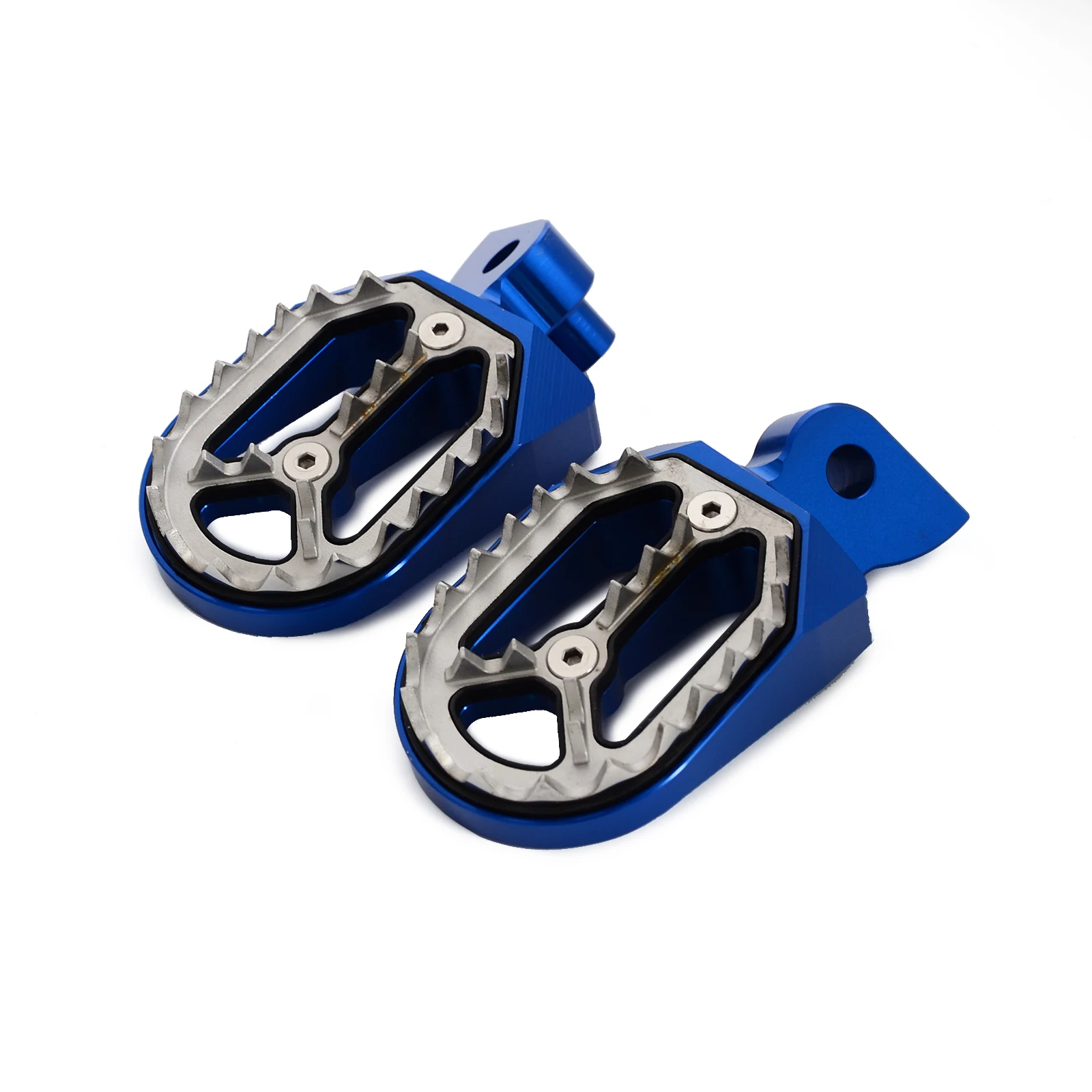 Мотоциклетная заготовка CNC широкие подножки Pegs подходит для Yamaha YZ85 YZ125 YZ250 YZ400F YZ450F