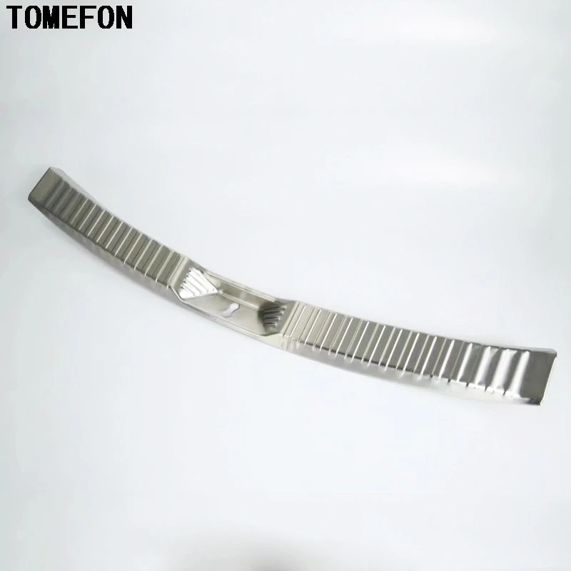 TOMEFON Нержавеющая сталь сзади внутренняя бампер защитить подоконник Отделка